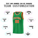 Custom Traditional Made Vertical Striped Pattern Sports Uniform Basketball Jersey For Unisex
