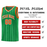 Custom Traditional Made Vertical Striped Pattern Sports Uniform Basketball Jersey For Unisex
