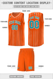 Custom Traditional Made Vertical Striped Pattern Sports Uniform Basketball Jersey For Unisex