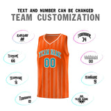 Custom Traditional Made Vertical Striped Pattern Sports Uniform Basketball Jersey For Unisex