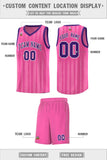 Custom Traditional Made Vertical Striped Pattern Sports Uniform Basketball Jersey For Unisex