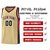 Custom Gradient Fashion Sports Uniform Basketball Jersey Embroideried Your Team Logo Number For Unisex