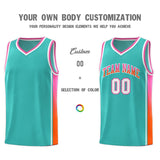 Custom Gradient Fashion Sports Uniform Basketball Jersey Embroideried Your Team Logo Number For Adult