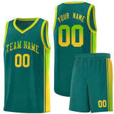 Custom Gradient Fashion Sports Uniform Basketball Jersey Embroideried Your Team Logo Number For Unisex