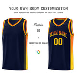 Custom Gradient Fashion Sports Uniform Basketball Jersey Embroideried Your Team Logo Number For Unisex