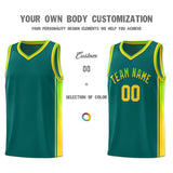 Custom Gradient Fashion Sports Uniform Basketball Jersey Text Your Team Logo And Number