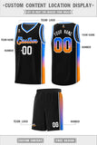 Custom Gradient Fashion Sports Uniform Basketball Jersey Stitched Team Logo And Number For All Ages