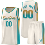 Custom Gradient Fashion Sports Uniform Basketball Jersey Stitched Team Logo And Number For Adult