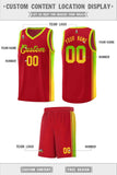 Custom Gradient Fashion Sports Uniform Basketball Jersey Stitched Team Logo And Number For All Ages