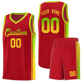 Custom Gradient Fashion Sports Uniform Basketball Jersey Stitched Team Logo And Number For All Ages