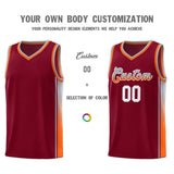 Custom Gradient Fashion Sports Uniform Basketball Jersey Stitched Team Logo And Number For All Ages