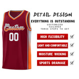 Custom Gradient Fashion Sports Uniform Basketball Jersey Stitched Team Logo And Number For All Ages