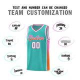 Custom Gradient Fashion Sports Uniform Basketball Jersey Stitched Team Logo And Number For Adult