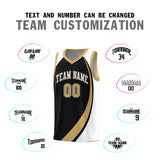 Custom Traditional Color Block Sports Uniform Basketball Jersey Printed Team Logo Number