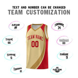 Custom Traditional Color Block Sports Uniform Basketball Jersey Printed Team Logo Number