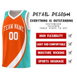 Custom Traditional Color Block Sports Uniform Basketball Jersey Printed Team Logo Number