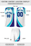 Custom Personalized Any Name Number Color Block Sports Uniform Basketball Jersey