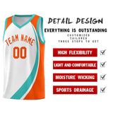 Custom Personalized Color Block Sports Uniform Basketball Jersey For Adult