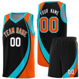 Custom Personalized Any Name Number Color Block Sports Uniform Basketball Jersey