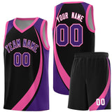 Custom Personalized Color Block Sports Uniform Basketball Jersey For Adult