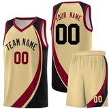 Custom Personalized Any Name Number Color Block Sports Uniform Basketball Jersey