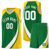 Custom Personalized Color Block Sports Uniform Basketball Jersey For Youth