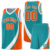 Custom Personalized Color Block Sports Uniform Basketball Jersey For Youth