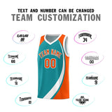 Custom Personalized Color Block Sports Uniform Basketball Jersey For Youth