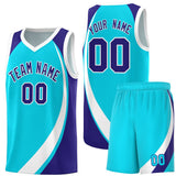 Custom Personalized Color Block Sports Uniform Basketball Jersey For Adult