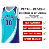 Custom Personalized Color Block Sports Uniform Basketball Jersey For Adult