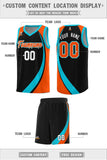 Custom Hip Hop Color Block Sports Uniform Basketball Jersey Text Logo Number