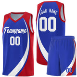 Custom Hip Hop Color Block Sports Uniform Basketball Jersey Text Logo Number