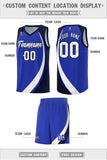 Custom Traditional Color Block Sports Uniform Basketball Jersey Text Team Logo Number