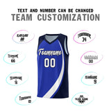 Custom Traditional Color Block Sports Uniform Basketball Jersey Text Team Logo Number