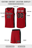 Custom Stitched Team Logo and Number Side Splash Sports Uniform Basketball Jersey For Adult