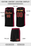 Custom Stitched Team Logo and Number Side Splash Sports Uniform Basketball Jersey For Adult