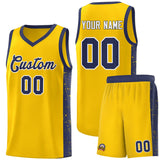 Custom Stitched Team Logo and Number Side Splash Sports Uniform Basketball Jersey For Adult