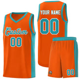 Custom Stitched Team Logo and Number Side Splash Fashion Sports Uniform Basketball Jersey For Adult