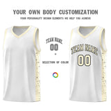 Custom Text Logo Number For Unisex Side Splash Sports Uniform Basketball Jersey