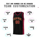 Custom Text Logo Number For Unisex Side Splash Sports Uniform Basketball Jersey