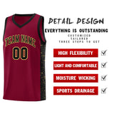 Custom Text Logo Number For Unisex Side Splash Sports Uniform Basketball Jersey