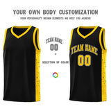 Custom Text Logo Number For Unisex Side Splash Sports Uniform Basketball Jersey