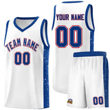 Custom Side Splash Fashion Sports Uniform Basketball Jersey Embroideried Your Team Logo For Adult