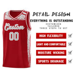 Custom Tank Top Graffiti Pattern Sports Uniform Basketball Jersey For Youth