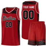 Custom Tailor Made Graffiti Pattern Sports Uniform Basketball Jersey For Adult