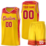 Custom Tailor Made Graffiti Pattern Sports Uniform Basketball Jersey For Adult