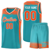 Custom Tank Top Graffiti Pattern Sports Uniform Basketball Jersey For Adult