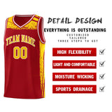 Custom Individualized Graffiti Pattern Sports Uniform Basketball Jersey For Adult