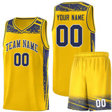 Custom Individualized Graffiti Pattern Sports Uniform Basketball Jersey For Youth