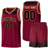 Custom Individualized Graffiti Pattern Sports Uniform Basketball Jersey For Adult